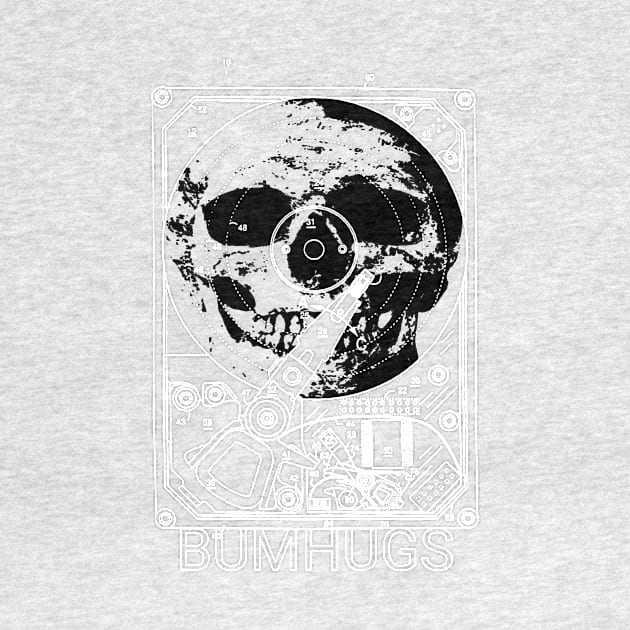 Hard Drive Skull by Joodls